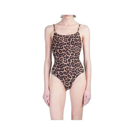 Anine Bing Vesta Leopard-Printed Bodysuit