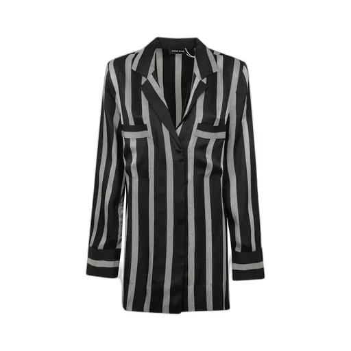 Anine Bing Lynette Striped Blouse