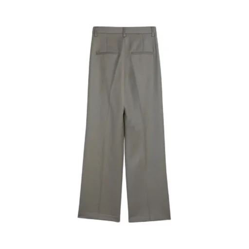 Anine Bing Carrie High Waist Wide-Leg Trousers