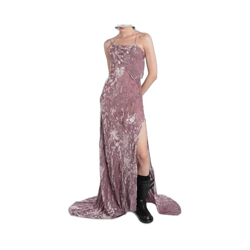 Ann Demeulemeester Aaricia Long Bias Slip Dress