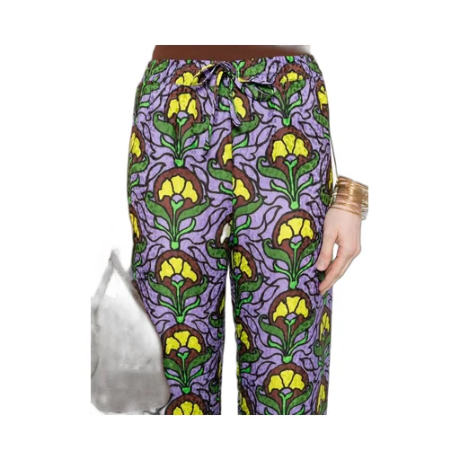 Anjuna Majda Patterned Wide Leg Pants