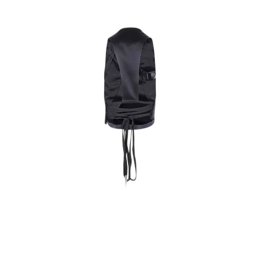 Ann Demeulemeester Lace-Up Detailed Vest