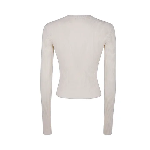 Ann Demeulemeester Zip-Up Knit Top