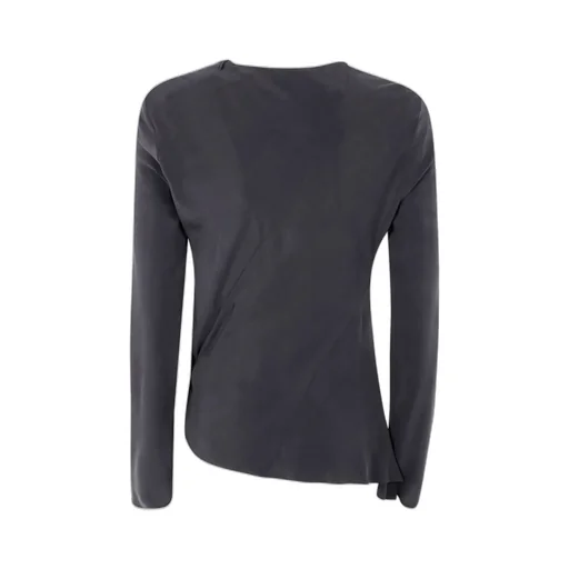 Ann Demeulemeester Tied Detailed Long-Sleeve Top