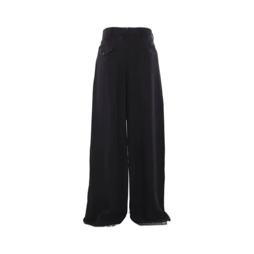 Ann Demeulemeester Drawstring Wide-Leg Pants