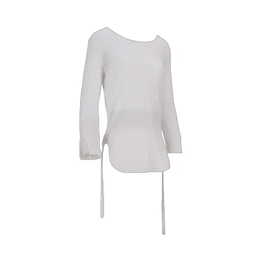 Ann Demeulemeester Trina Drawstring Crewneck T-Shirt
