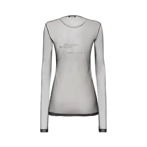 Ann Demeulemeester Fiene Sunset Bleeding Long Sleeve Top