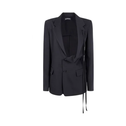 Ann Demeulemeester Disa Single-Breasted Blazer