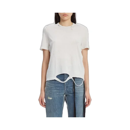 Ann Demeulemeester Distressed Crewneck T-Shirt