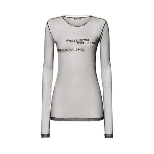 Ann Demeulemeester Fiene Sunset Bleeding Long Sleeve Top