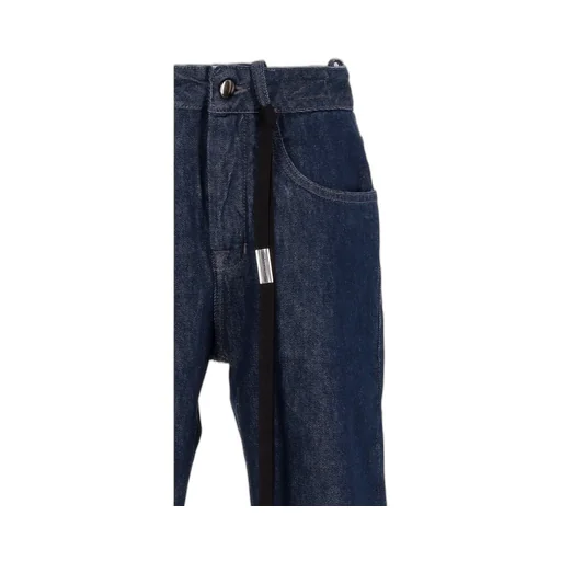 Ann Demeulemeester High-Waist Straight-Leg Jeans