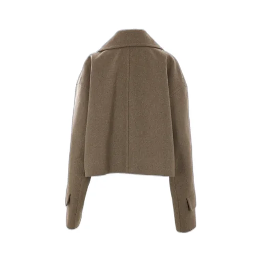 Ann Demeulemeester Davin Double-Breasted High-Comfort Coat