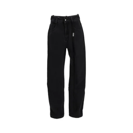 Ann Demeulemeester High-Waist Straight-Leg Jeans