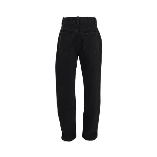 Ann Demeulemeester High-Waist Straight-Leg Jeans