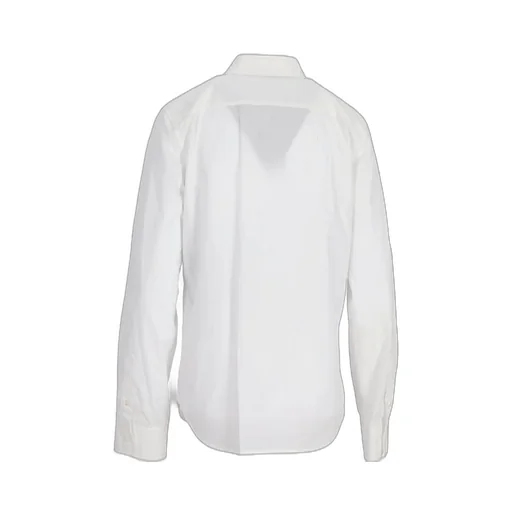 Ann Demeulemeester Long-Sleeved Curved Hem Shirt