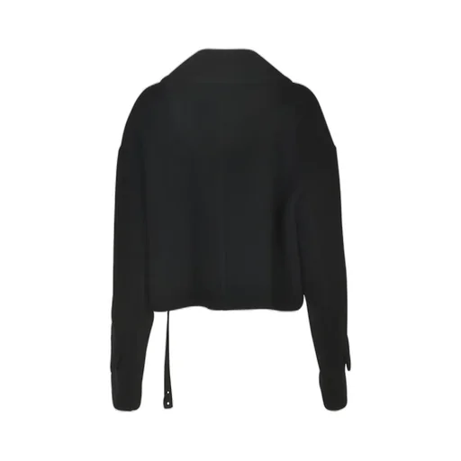 Ann Demeulemeester Davin Double-Breasted Short Caban