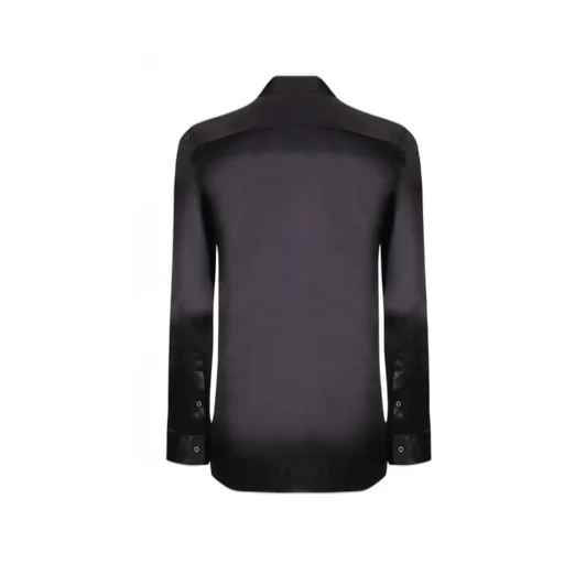 Ann Demeulemeester Asymmetric Designed Satin Shirt