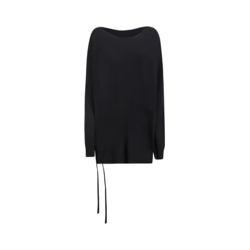 Ann Demeulemeester Drawstring Round-Neck Sweater