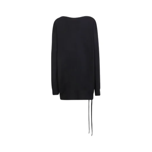 Ann Demeulemeester Drawstring Round-Neck Sweater