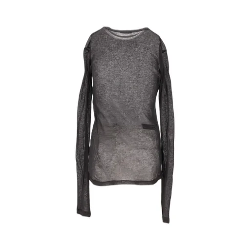 Ann Demeulemeester Fiene Printed Long-Sleeved T-Shirt