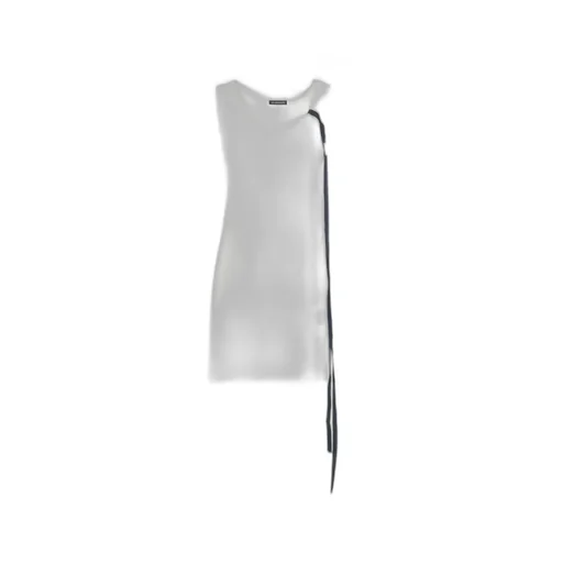 Ann Demeulemeester Seva Ribbon Detailed Tank Top