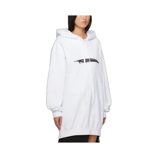Ann Demeulemeester Annemarie Feather Printed Hoodie