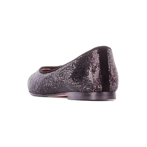 Anna F. Embellished Pointed Toe Ballerina Shoes