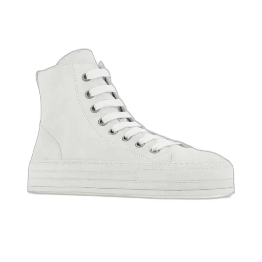 Ann Demeulemeester Round Toe Lace-Up Sneakers