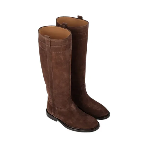 Anna F. Round Toe Knee Boots