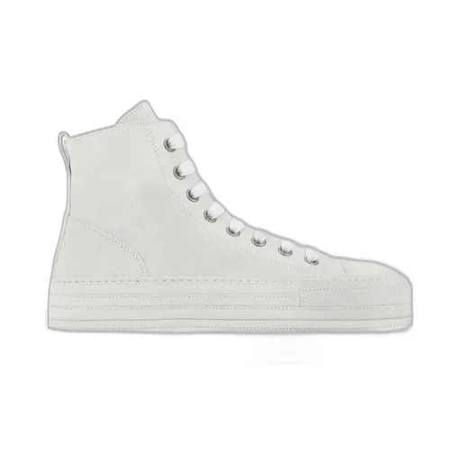 Ann Demeulemeester Round Toe Lace-Up Sneakers