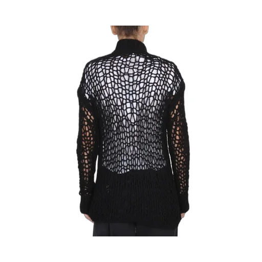 Ann Demeulemeester High-Neck Knitted Jumper