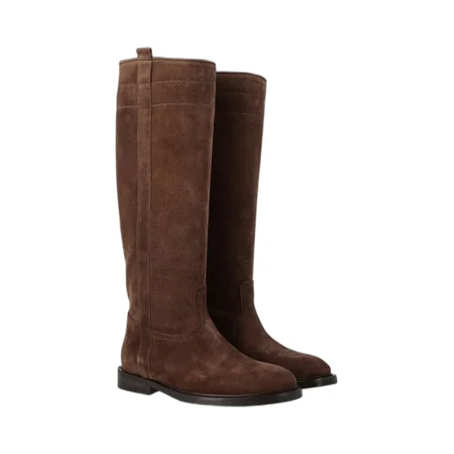 Anna F. Round Toe Knee Boots