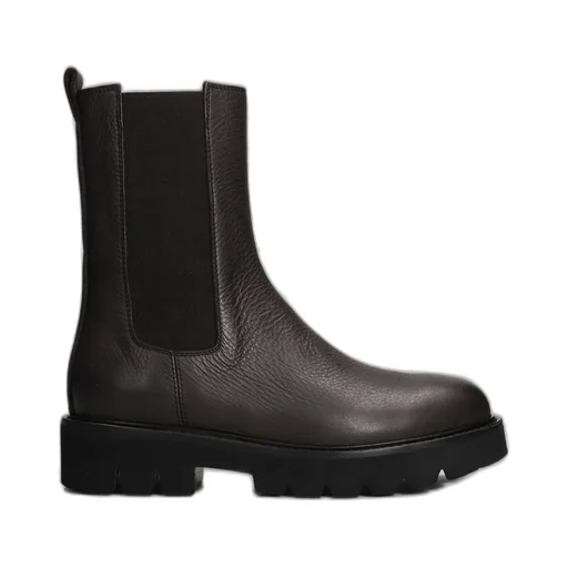 Anna F. Round Toe Combat Boots