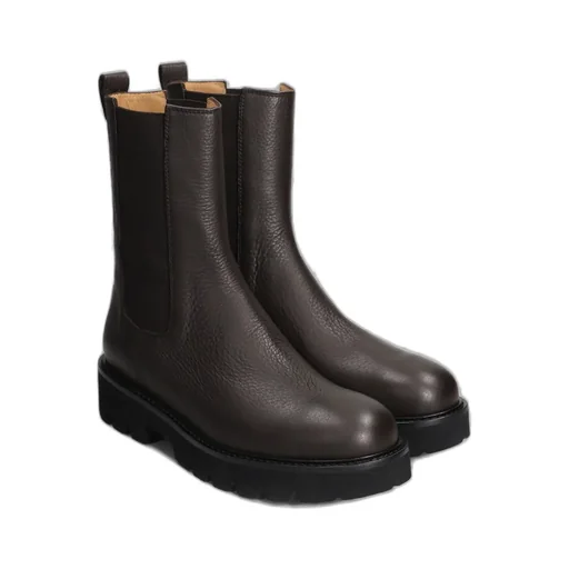 Anna F. Round Toe Combat Boots