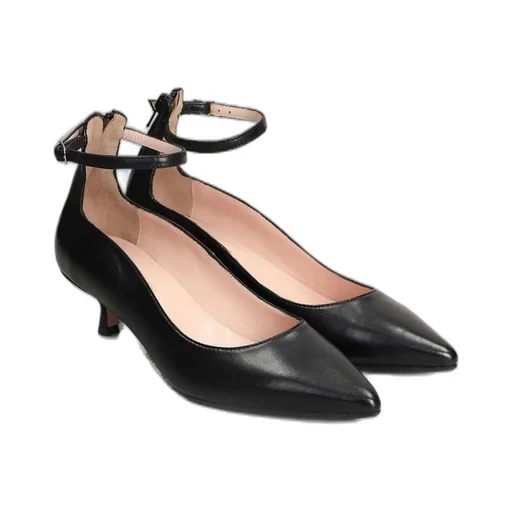 Anna F. Ankle Strapped Pumps