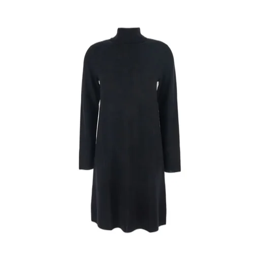 Allude Turtleneck Wool Dress