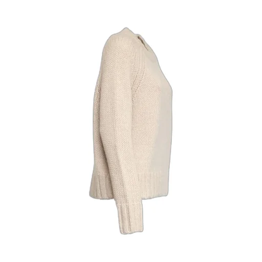 Allude Ribbed Crewneck Knitwear