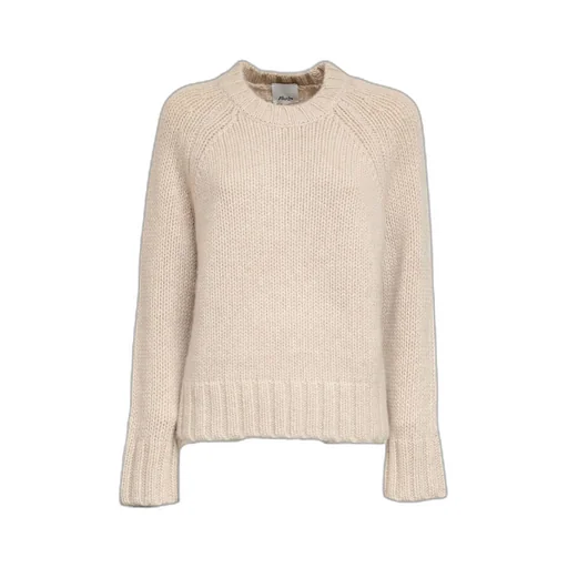 Allude Ribbed Crewneck Knitwear