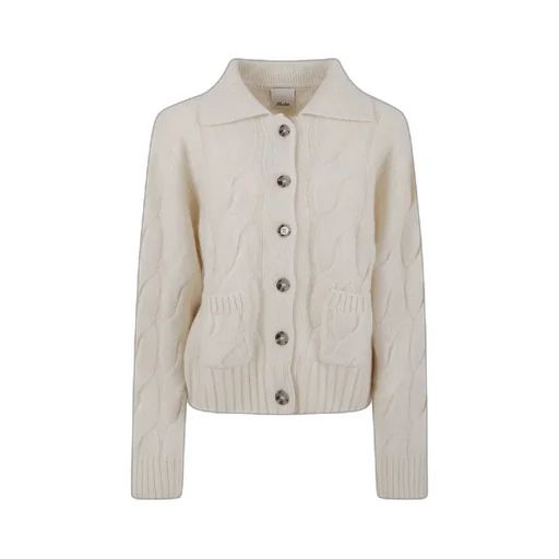 Allude Cable-Knit Cardigan