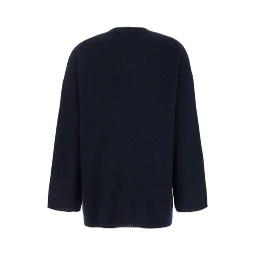 Allude Relaxed Crewneck Sweater