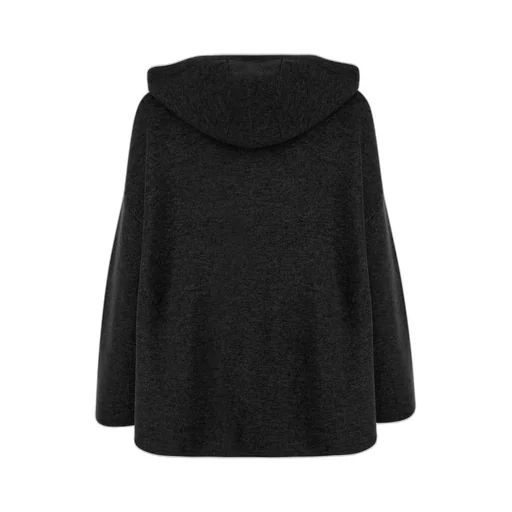 Allude Hooded Zip-Up Knitwear