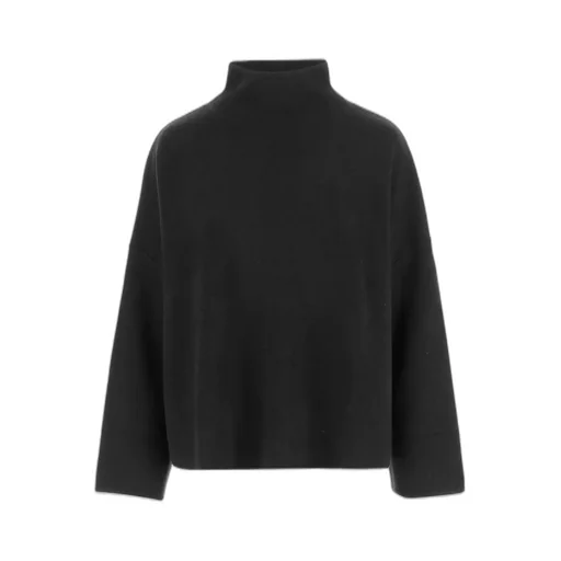 Allude High Neck Wool-Cashmere Knitwear