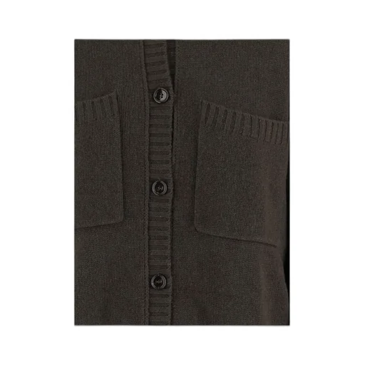 Allude Wool-Cashmere Cardigan Sweater