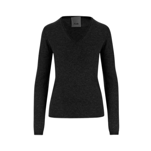 Allude V-Neck Cashmere Knitwear