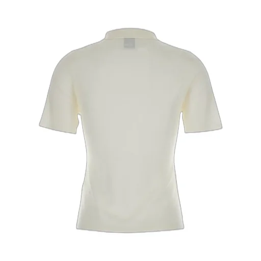 Allude Sweater With Collar And Button Detail