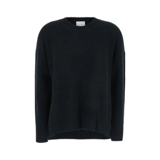 Allude Crewneck Sweater With Dropped Shoulders