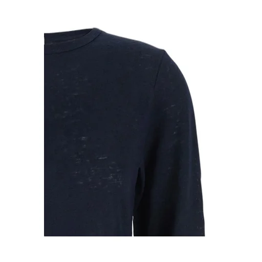 Allude Boat Neck Long Sleeve Sweater