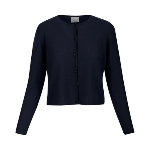 Allude Fine Knit Buttoned Cardigan