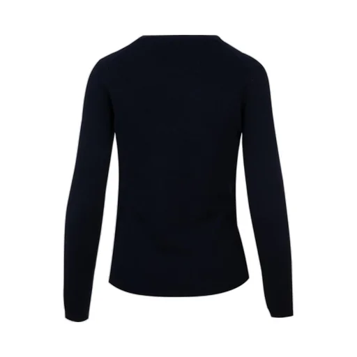 Allude V-Neck Knitted Pullover