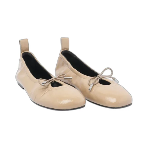 Alohas Rosalind Onix Leather Ballet Flats
